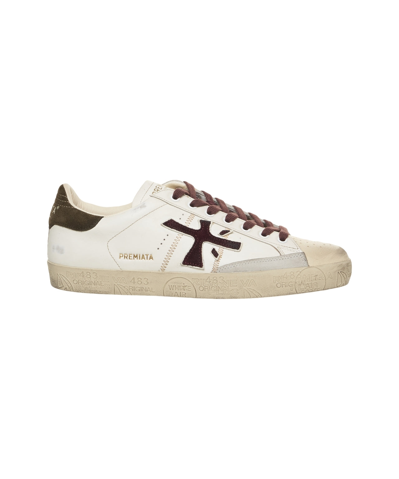 Premiata Sneakers 'Steven' Bianco Uomo – - Main Image