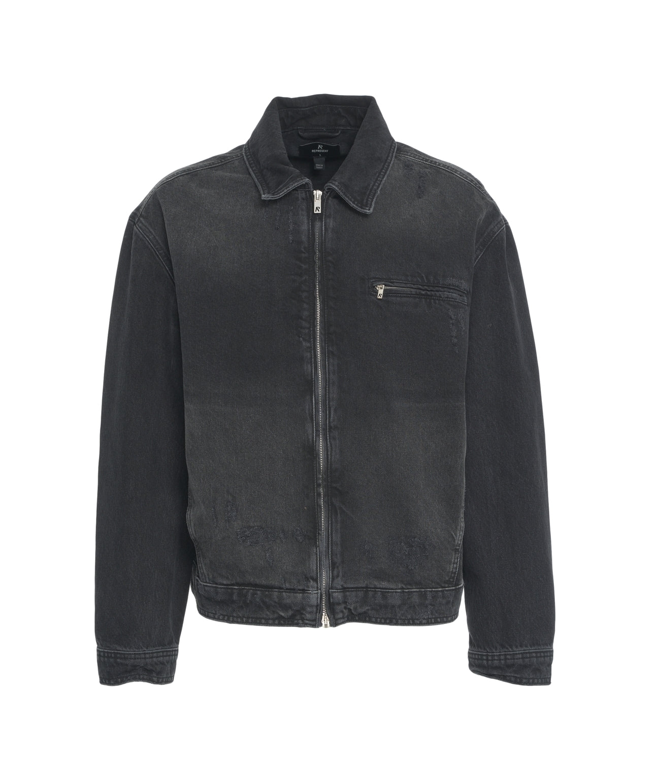 Represent Denim jacket Black Men - Main Image
