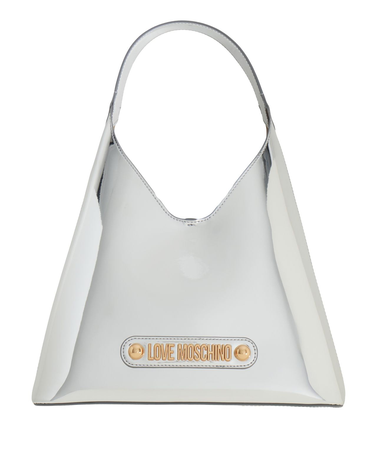Love Moschino Shoulder bag Silver Women – MAXIMILIAN.it