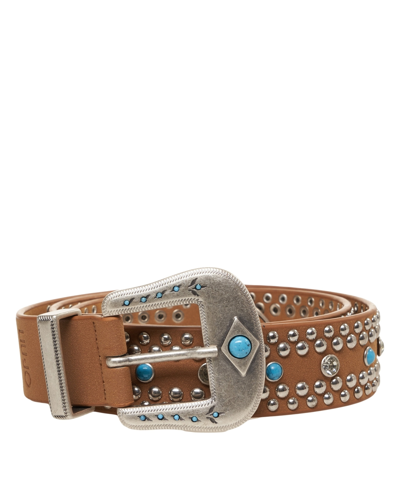 Liu Jo leather turquoise stone buckle  belt Shyanne Women main image 2