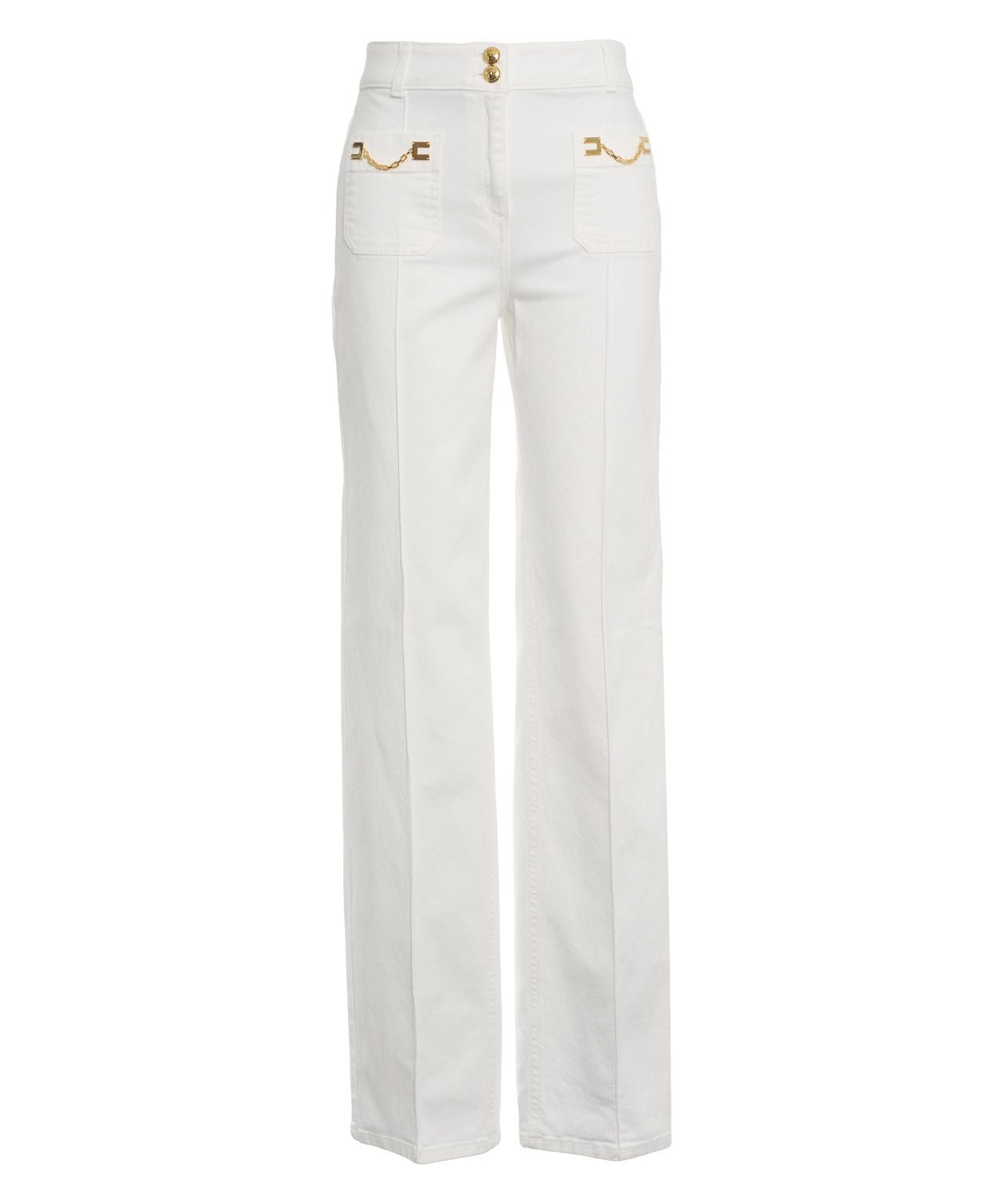 Pantalon Femme Elisabetta Franchi Neuf Avec étiquettes - Modèle élégant, Couleur Et Coupe à Vérifier En Description