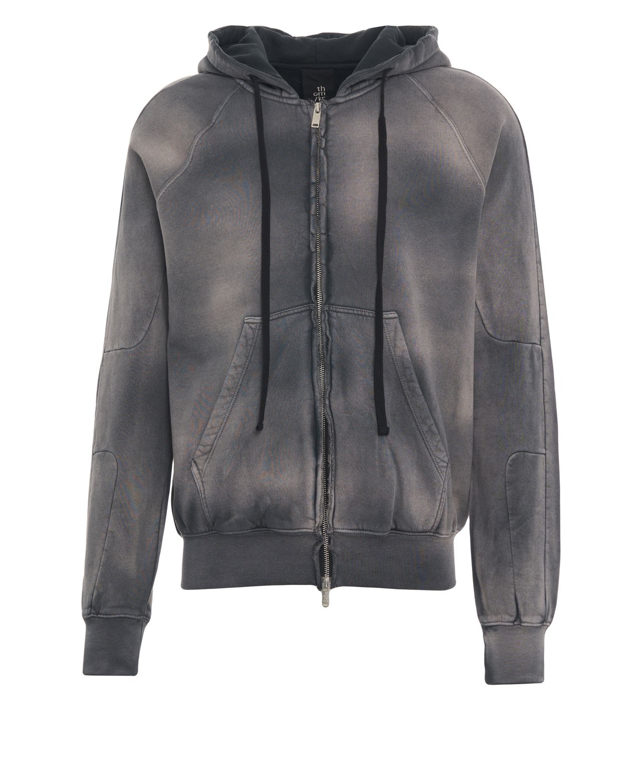 Thom Krom Zip-up hoodie with batik pattern Grey Men – MAXIMILIAN.it
