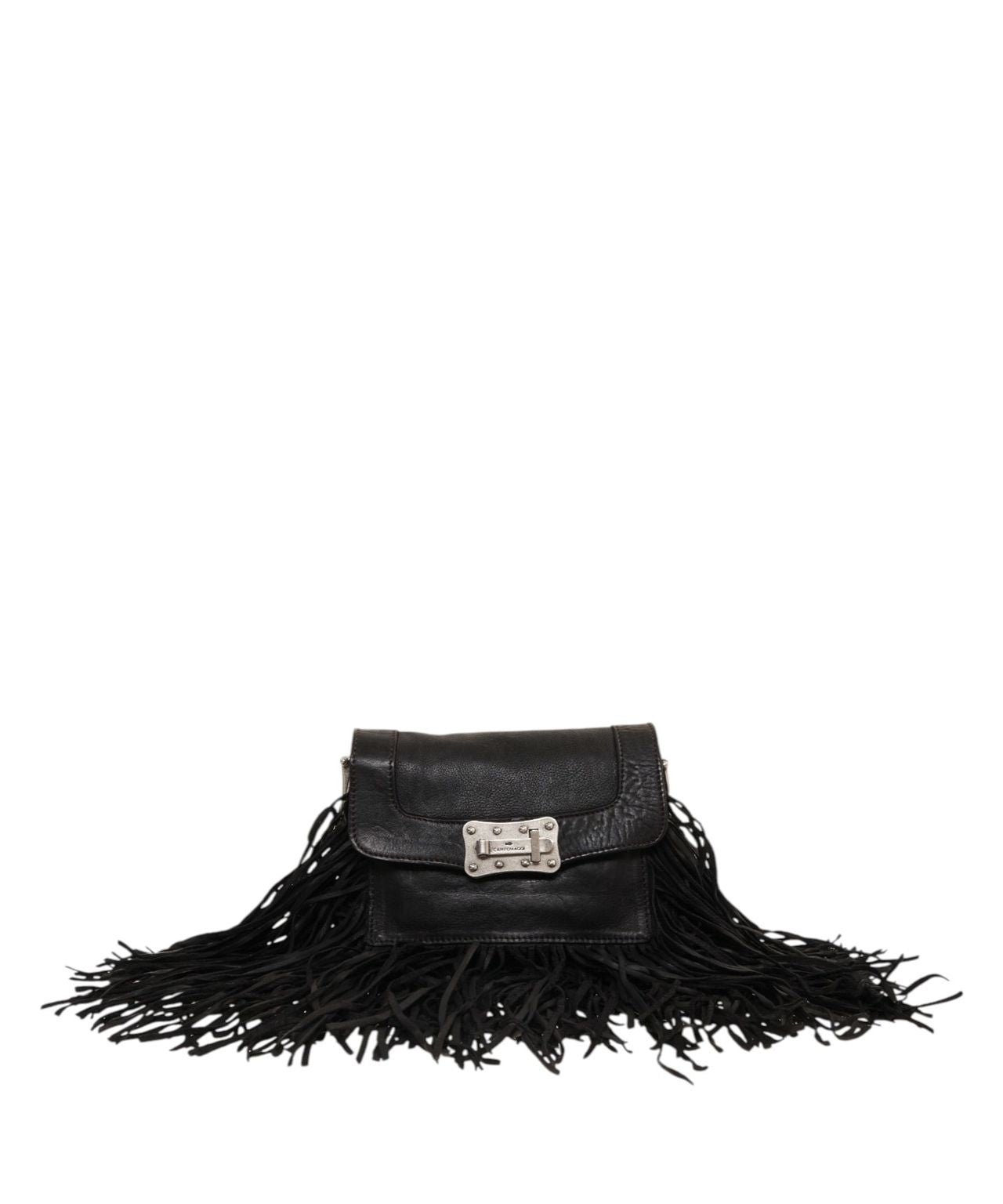 Campomaggi Shoulder bag with fringe details Black Women