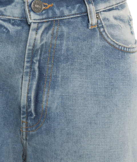 Jeans destroyed "Elysee" #blu