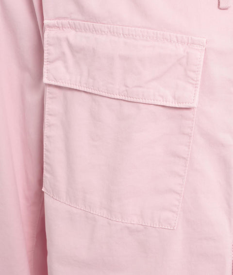 Giacca con maxi tasche "Supima Cotton Twill" #pink