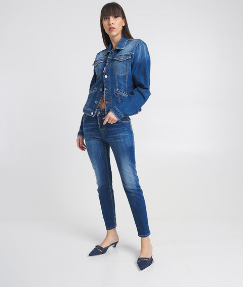 Jeans "Cool Girl Jean" #blu