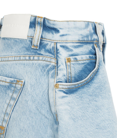 Denim shorts "Calma" #blu