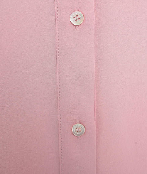 Blusa in misto seta #rosa