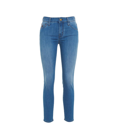 Jeans "Kimberly Cropped" #blu