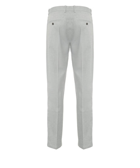 Pantaloni chino in misto cotone