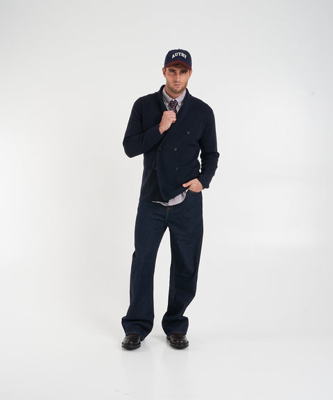 Cord Baseball Cap mit Logo