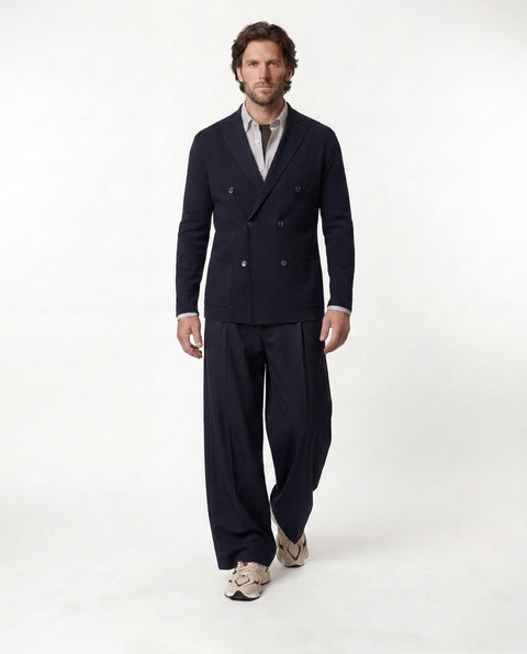 Pantaloni a pieghe