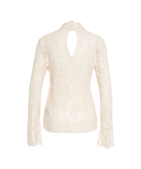 Top in pizzo 'Meena'