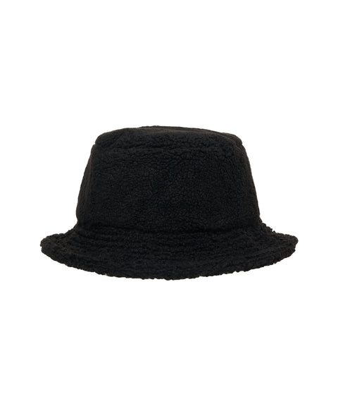 Bucket hat in ecopelliccia