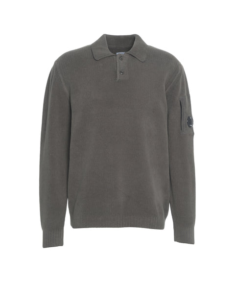 Maglia polo a maniche lunghe