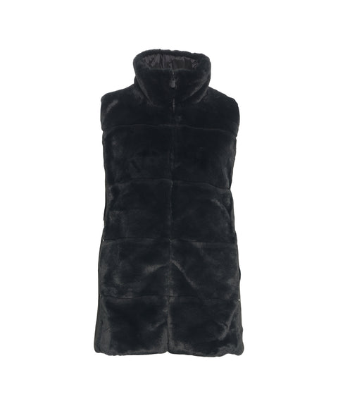 Gilet in ecopelliccia 'Fury'