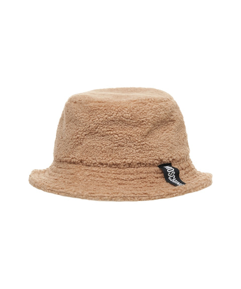 Bucket hat in ecopelliccia