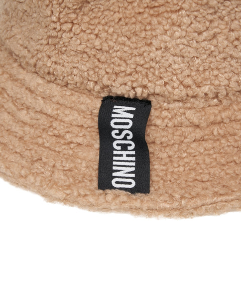 Bucket hat in ecopelliccia