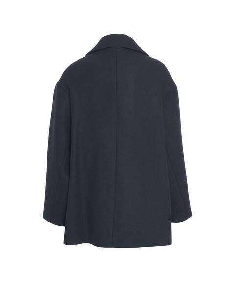 Peacoat aus Wollgemisch