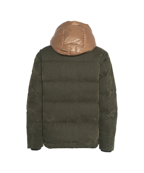 Piumino in velluto a coste 'Cinaed'