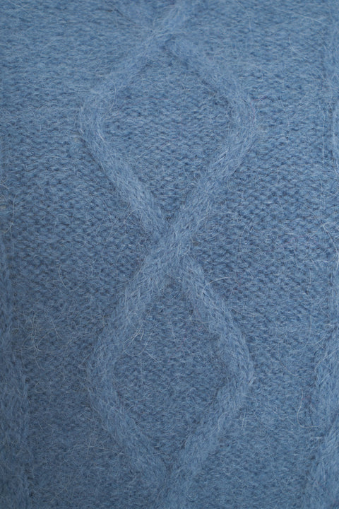 Maglione con motivo a trecce 'Loline'