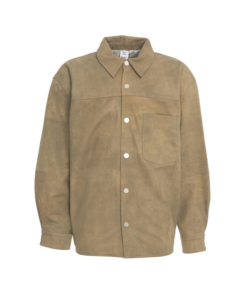 Overshirt scamosciata 'Zayne'
