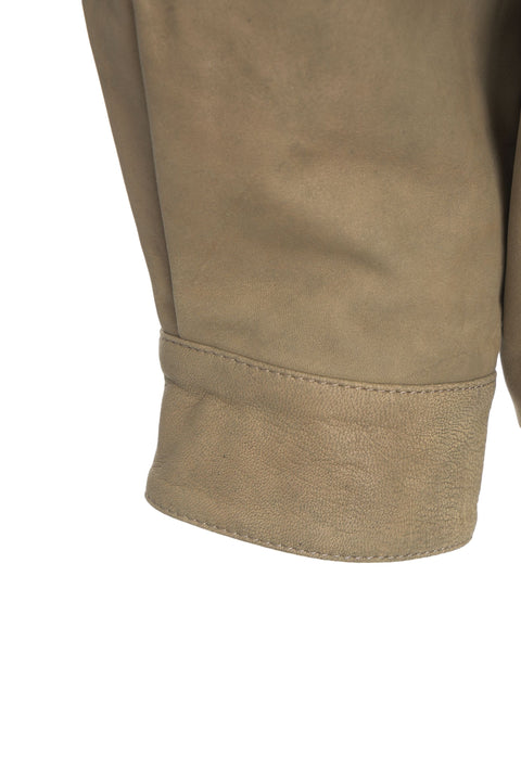 Overshirt scamosciata 'Zayne'