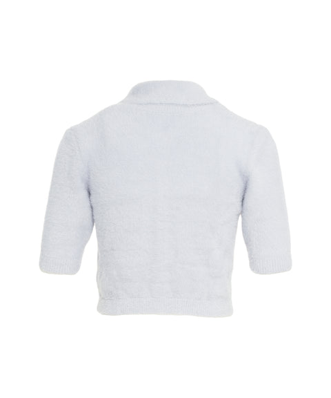 Cardigan con bottoni decorativi