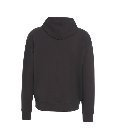 Felpa con cappuccio e zip