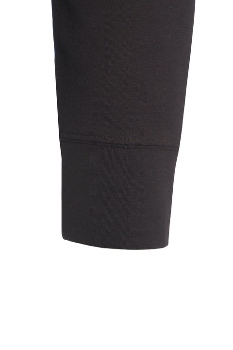 Felpa con cappuccio e zip