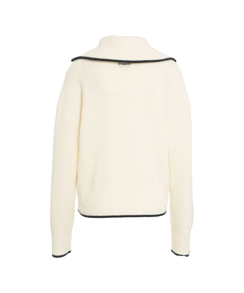 Maglia con zip 'Folegandros'