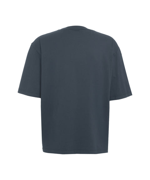 T-shirt oversize con stampa logo