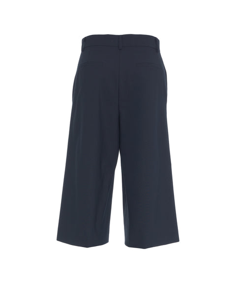 Bermudas mit Bundfalten