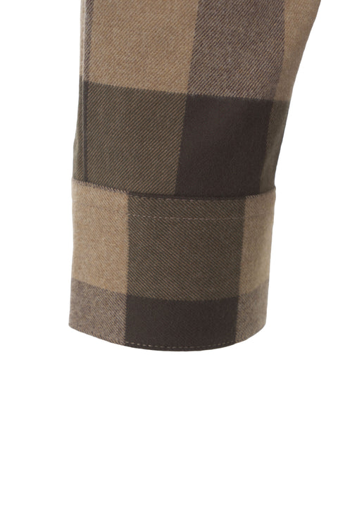 Camicia con motivo a quadri