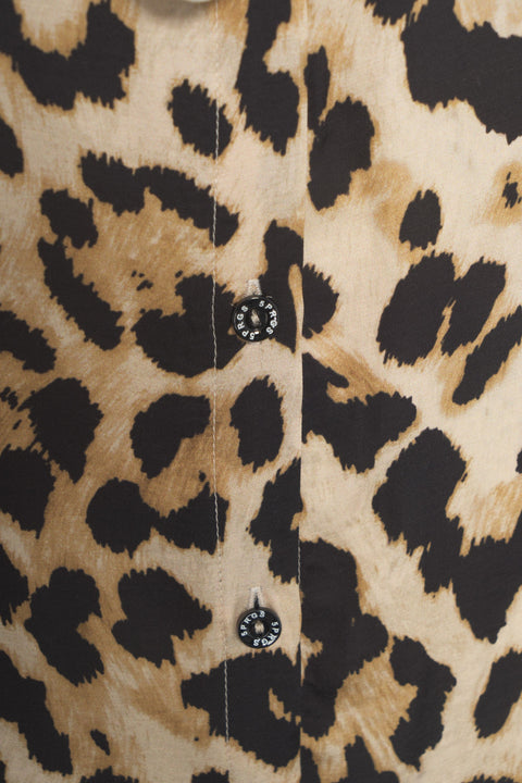 Blusa con collo a fiocco