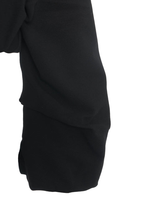 Felpa cropped con zip