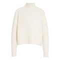 High neck wool sweater
