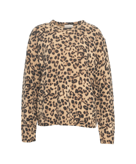 Maglione con Stampa Animalier