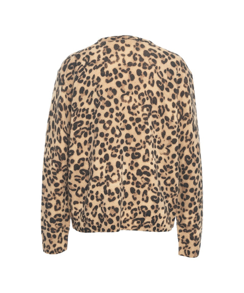 Maglione con Stampa Animalier