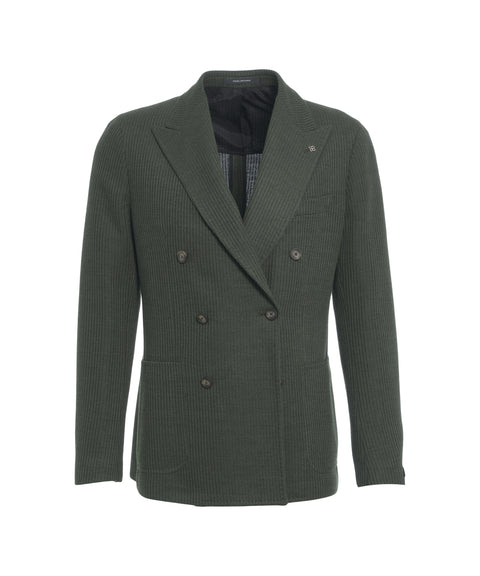 Blazer in tessuto a maglia