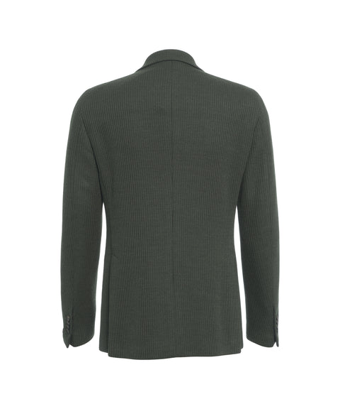 Blazer in tessuto a maglia