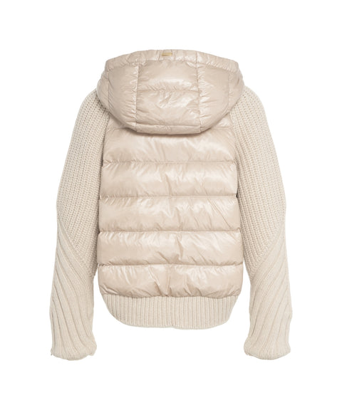 Cardigan con imbottitura