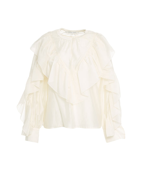 Bluse mit Rüschendetails 'Fria'