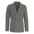Blazer doppiopetto in glencheck