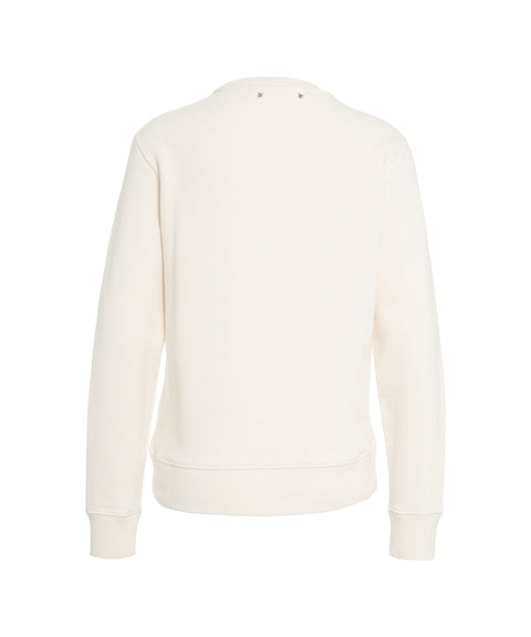 Felpa con stampa logo