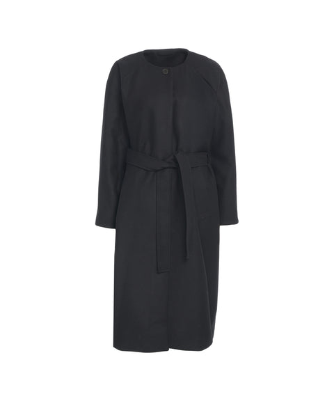 Cappotto con cintura in vita 'Perry'