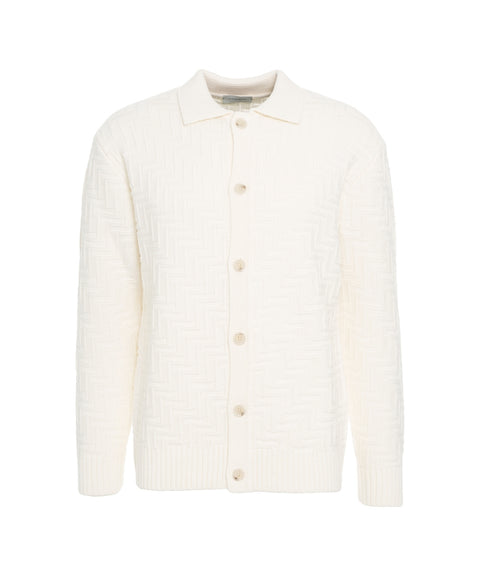 Cardigan in lana vergine