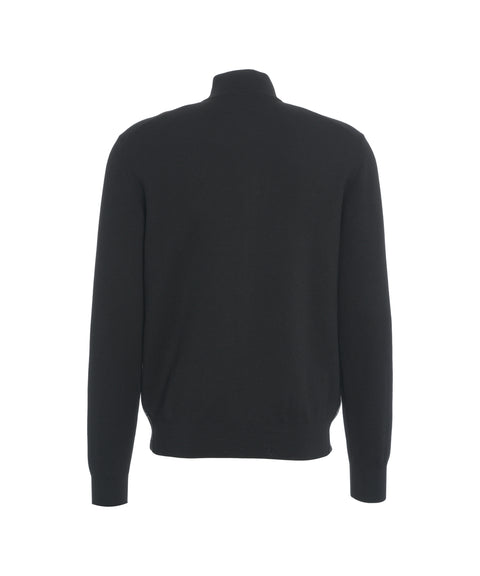 Giacca in maglia con collo alto