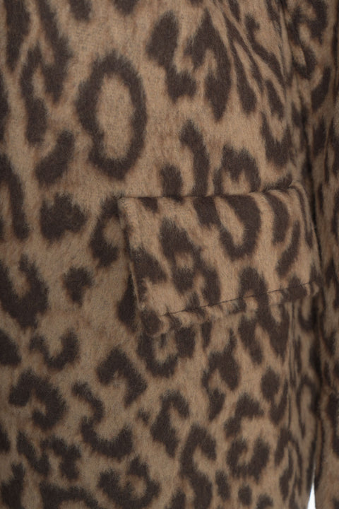 Cappotto animalier 'Dixie'