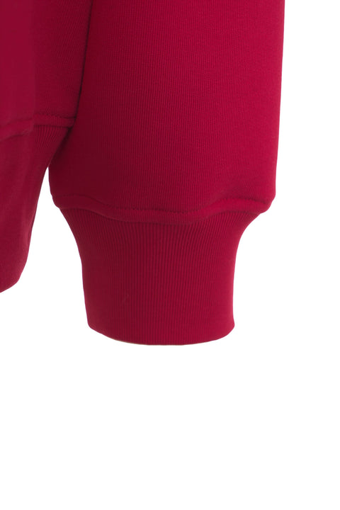 Felpa con cappuccio e logo